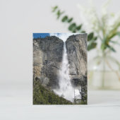 Yosemite Fallsの郵便はがき ポストカード (スタンド正面)