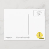 Yosemite Fallsの郵便はがき ポストカード (裏面)
