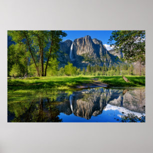 Yosemite Falls ヨセミテ国立公園 ポスター