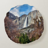Yosemite Falls ラウンドクッション (裏面)