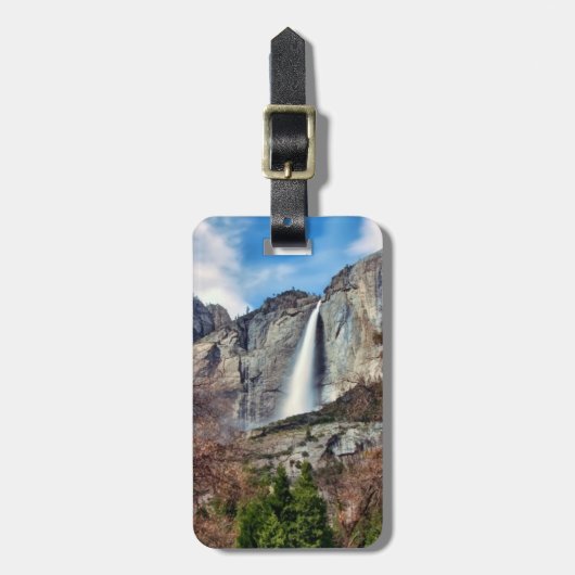 Yosemite Falls ラゲッジタグ (正面縦)