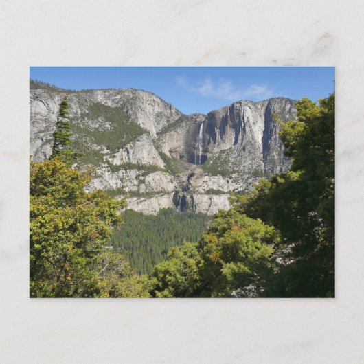 Yosemite Falls from Four Mile Trail ポストカード (正面)