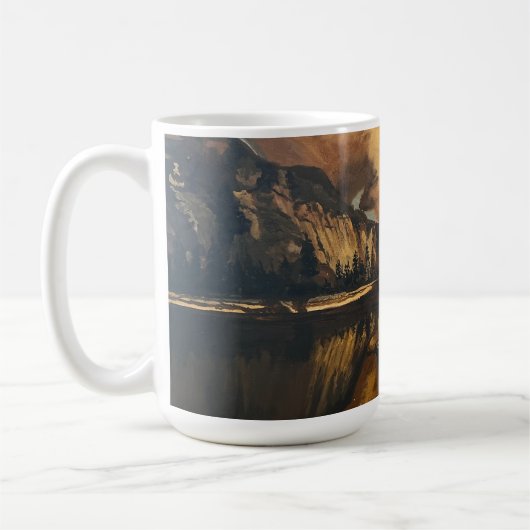 Yosemite、Gary Poling著 コーヒーマグカップ (左)