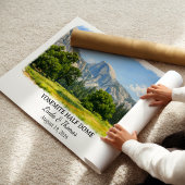 Yosemite Half Dome California Poster, Watercolor,  ポスター