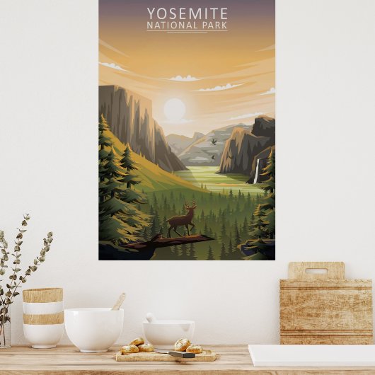 Yosemite II ポスター (キッチン)