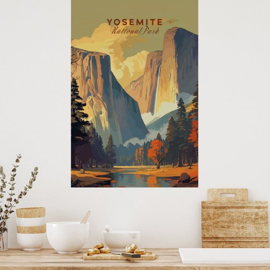 Yosemite III ポスター (キッチン)