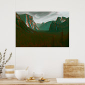 Yosemite in 3D ポスター (キッチン)