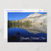 Yosemite, May Lake Mt Hoffmann Californiaはがき ポストカード (正面/裏面)