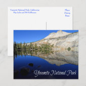 Yosemite, May Lake Mt Hoffmann Californiaはがき ポストカード (正面/裏面)