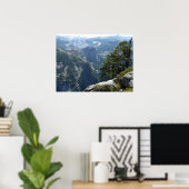 Yosemite Mountain View in Yosemite National Park ポスター (ホームオフィス)