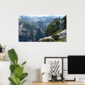 Yosemite Mountain View in Yosemite National Park ポスター (ホームオフィス)