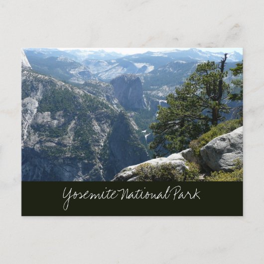 Yosemite Mountain View in Yosemite National Park ポストカード (正面)