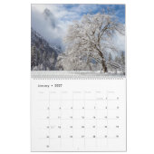 Yosemite National Park  カレンダー (1月 2027)