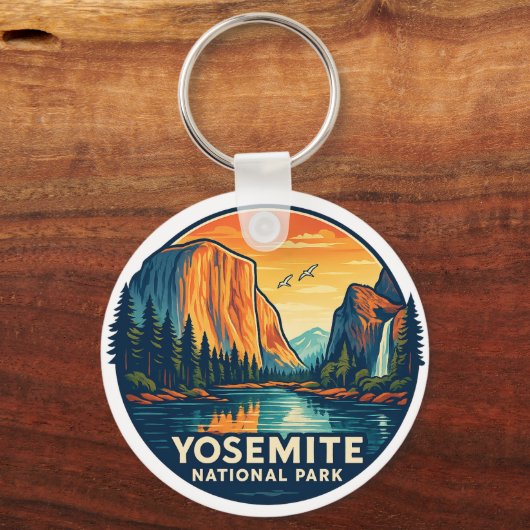 Yosemite National Park  キーホルダー (裏面)