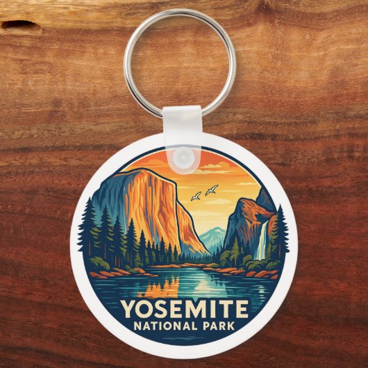Yosemite National Park  キーホルダー (正面)