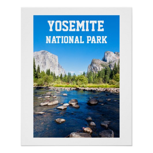 Yosemite National Park ポスター (正面)