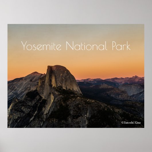 Yosemite National Park ポスター (正面)