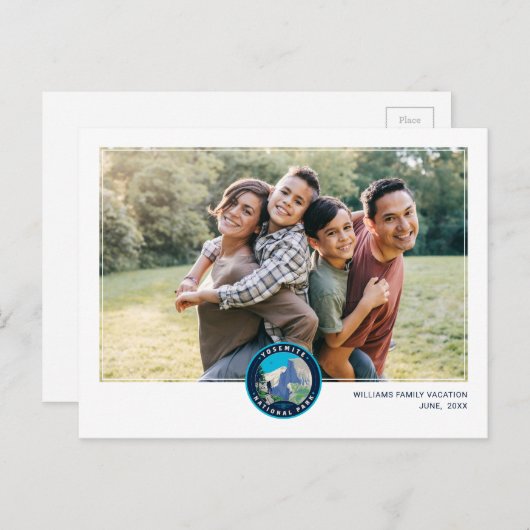 Yosemite National Park ポストカード (正面/裏面)