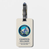 Yosemite National Park ラゲッジタグ (裏面縦)
