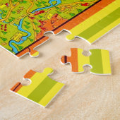 Yosemite National Park 11x14 Map ジグソーパズル (側面)