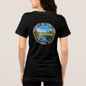 Yosemite National Park Beautiful Landscape トライブレンドTシャツ (裏面)