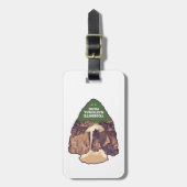 Yosemite National Park Bridalveil Fall Arrowhead ラゲッジタグ (正面縦)