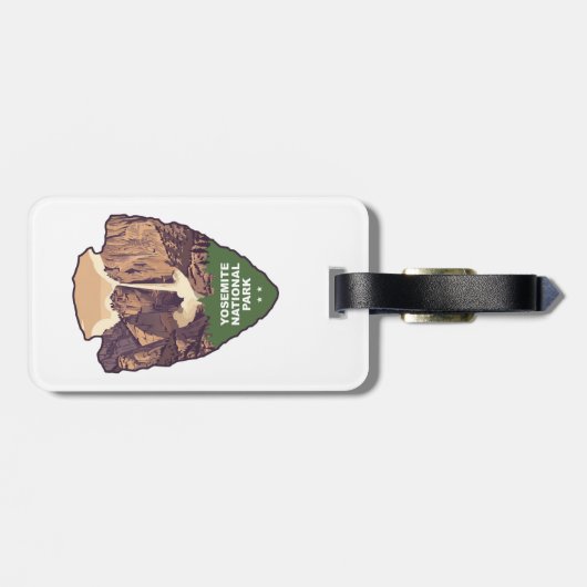 Yosemite National Park Bridalveil Fall Arrowhead ラゲッジタグ (裏面横)