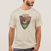Yosemite National Park Bridalveil Fall Arrowhead Tシャツ (正面)