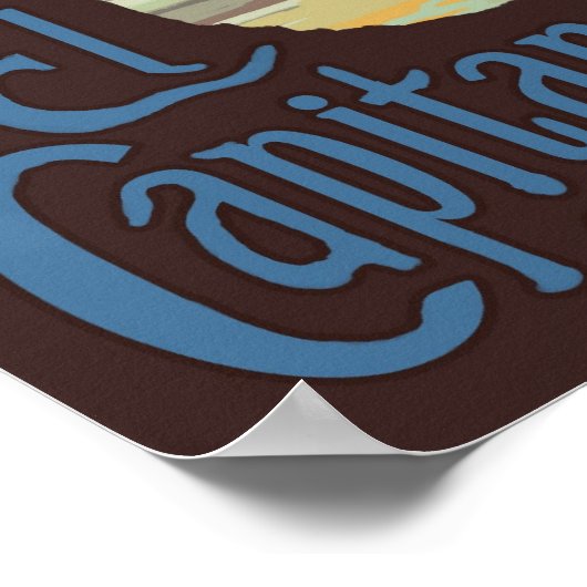 Yosemite National Park, CA - El Capitan Poster ポスター (角)