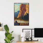 Yosemite National Park, CA - El Capitan Poster ポスター (ホームオフィス)
