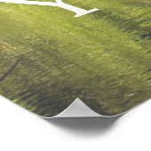 Yosemite National Park California Forest Photo ポスター (角)