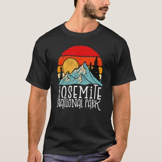 Yosemite National Park California National Park Tシャツ (正面)