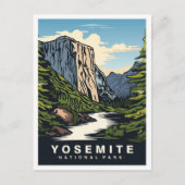 Yosemite National Park California USA Travel ポストカード (正面)