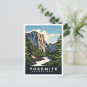 Yosemite National Park California USA Travel ポストカード (スタンド正面)