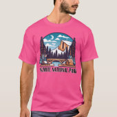 Yosemite National Park Camping friends Tシャツ (正面)
