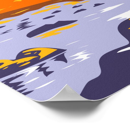 Yosemite National Park El Capitan In Autumn ポスター (角)