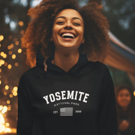 Yosemite National Park Forest Landscape Photo パーカ