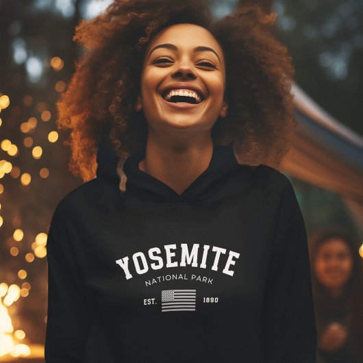 Yosemite National Park Forest Landscape Photo パーカ