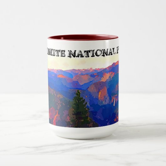 Yosemite National Park- Half Dome & Fall Mug $24. マグカップ (中央)