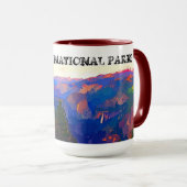 Yosemite National Park- Half Dome & Fall Mug $24. マグカップ (正面右)