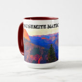 Yosemite National Park- Half Dome & Fall Mug $24. マグカップ (正面左)