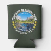 Yosemite National Park Mountain Landscape 缶クーラー (裏面)