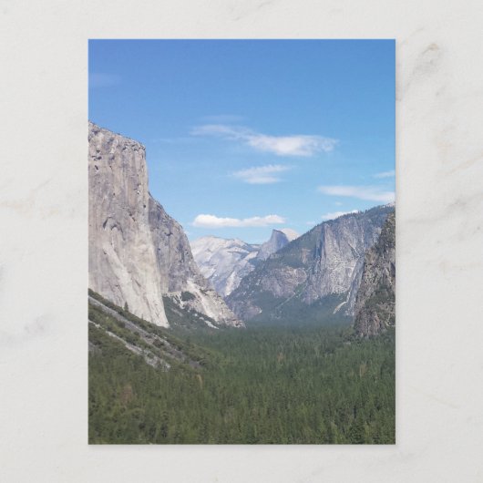 Yosemite National Park Mountain Valley Scenic ポストカード (正面)