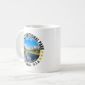 Yosemite National Park Nature Landscape コーヒーマグカップ (正面左)