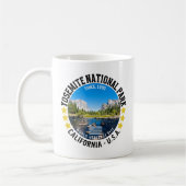 Yosemite National Park Nature Landscape コーヒーマグカップ (左)