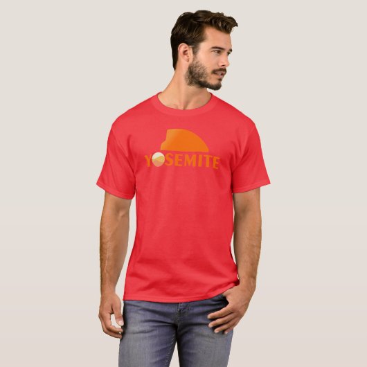 Yosemite National Park Oversized Tシャツ (正面フル)