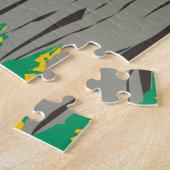 Yosemite National Park Ribbon Falls California  ジグソーパズル (側面)