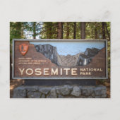 Yosemite National Park – Rustic Travel Photography ポストカード (正面)