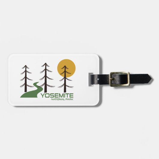 Yosemite National Park Trail ラゲッジタグ (正面横)