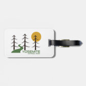 Yosemite National Park Trail ラゲッジタグ (裏面横)